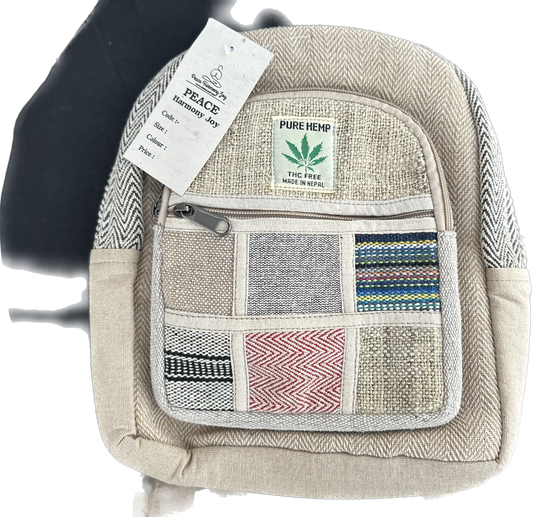 Mini Hemp Backpack